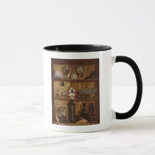 Caneca Trompe - l ' oeil com uma estatueta de Hercules