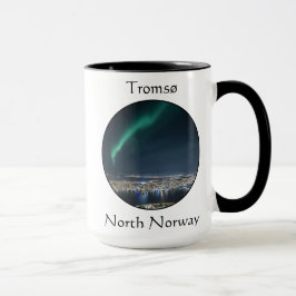 Caneca Tromso das luzes do norte