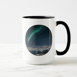 Caneca Tromso das luzes do norte