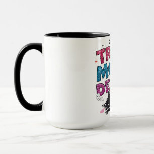 Caneca Trop de Monde Dehors - Mug de café preto