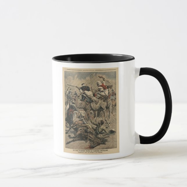 Caneca Tropas francesas em Sahara (Direita)