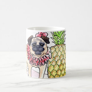 Caneca tropical do Pug