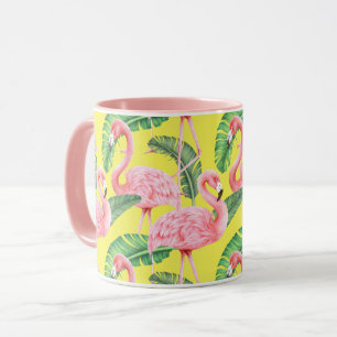 Caneca Tropical Flamingo Mug