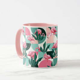 Caneca Tropical Flamingo Mug
