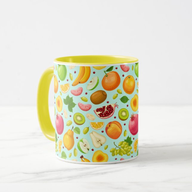 Caneca Tropical Fruit Mug (Frente Esquerda)