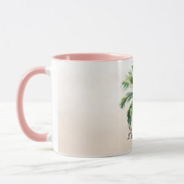 Caneca Tropical Palm Tree