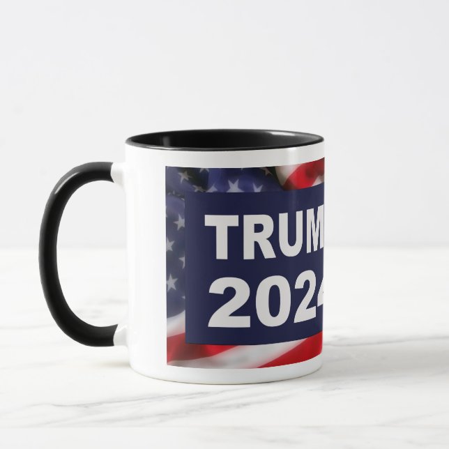 Caneca Trump 2024 American Flag (Esquerda)