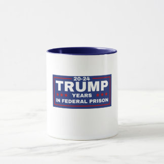 Caneca Trump 20-24 anos na prisão, Democratas Liberais