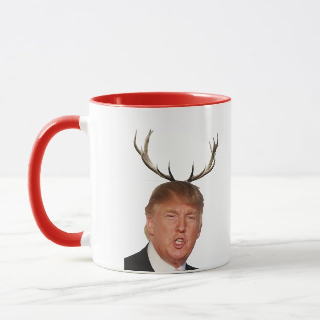 Caneca Trump Christmas: Senhor Presidente (Esquerda)