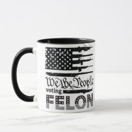 Caneca Trump Felon Mug
