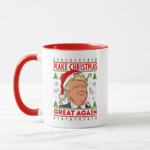 Caneca Trump Gift Mug, Donald Trump Feliz Natal