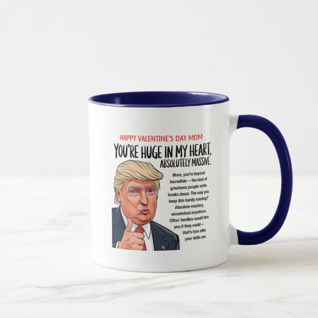 Caneca Trump Mom Valentine's Day  (Direita)