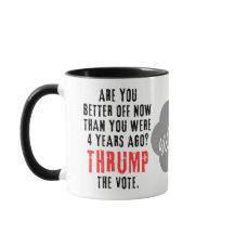 Trump Mug: "Pergunte a si mesmo"