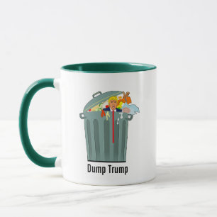 Caneca Trump no lixo pode derrubar trump