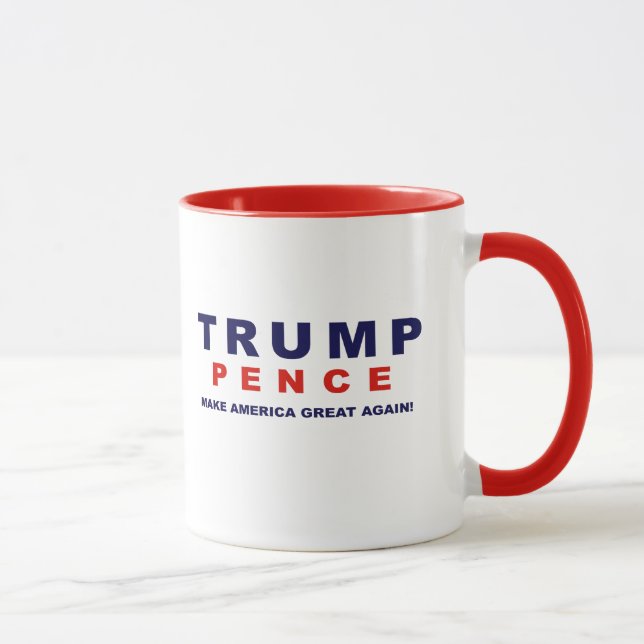 Caneca Trump Pence 2016 - (Direita)