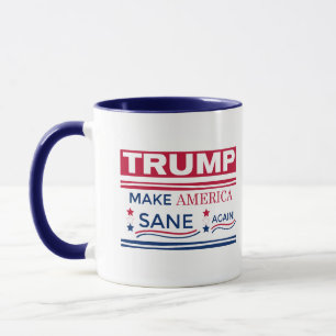 Caneca Trump Torna a América Sane Novamente