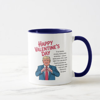 Caneca Trump Valentine's Day