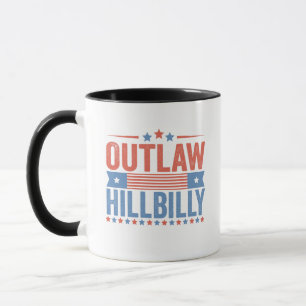 Caneca Trump Vance 2024 Outlaw Hillbilly Election