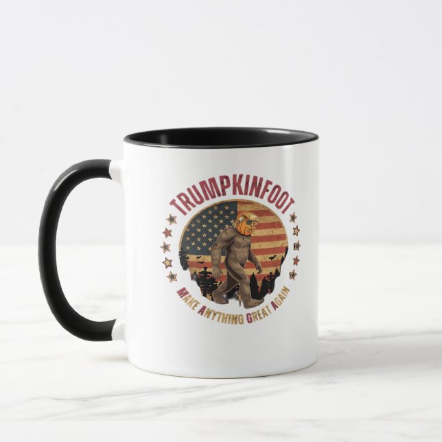 Caneca Trumpkin Pé-Grande Trumpkin Faz Qualquer Excelente (Esquerda)