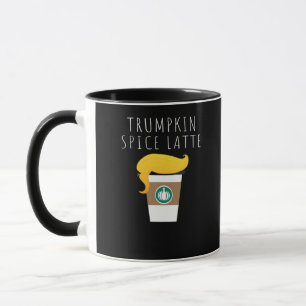 Caneca Trumpkin Spice Latte Engraçado Donald Piada Pumpki