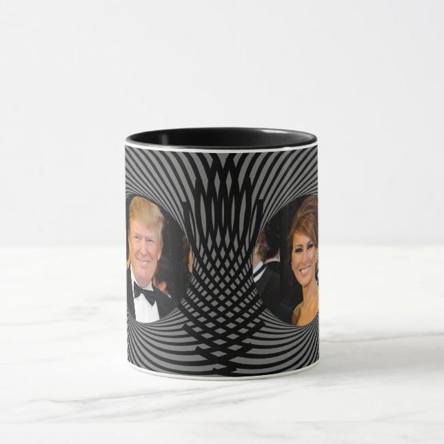 CANECA TRUNFO DE DONALD & DE MELANIA (Centro)