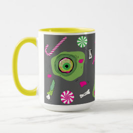 Caneca Truque Ou Tratar! Doce Morte E Doces!