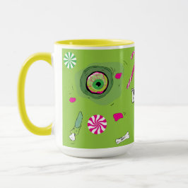 Caneca Truque ou Tratar! Doce Morte E Docinho!