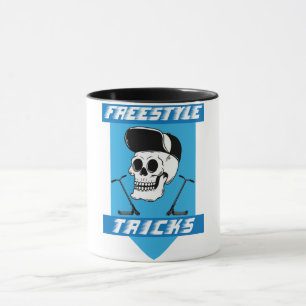 Caneca Truques de Cavaleiro Sem Patinete Stunt