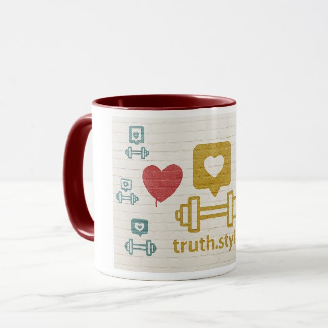 Caneca Truth Style (Frente Esquerda)