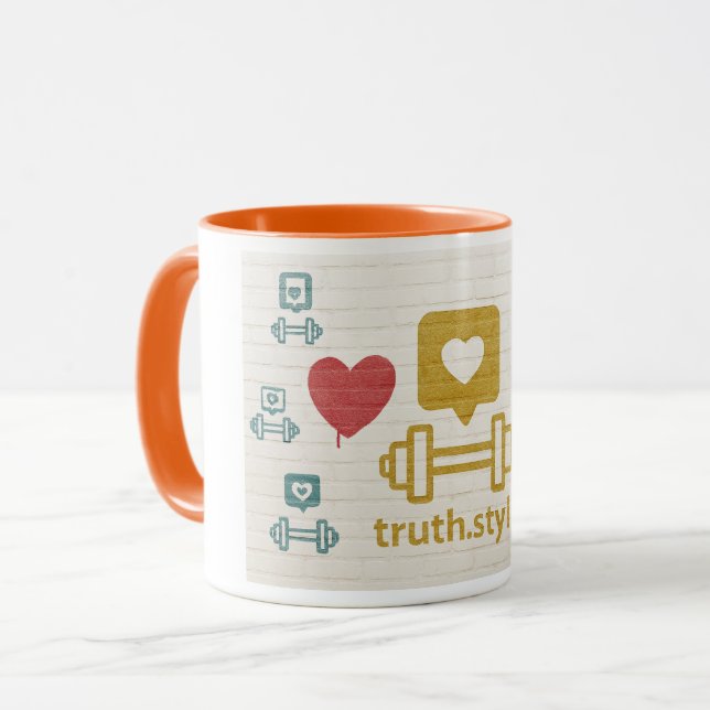 Caneca Truth Style (Frente Esquerda)