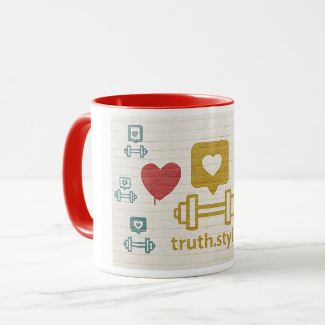 Caneca Truth Style (Frente Esquerda)