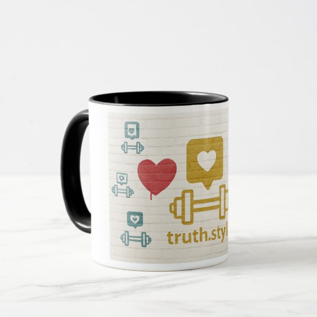 Caneca Truth Style (Frente Esquerda)