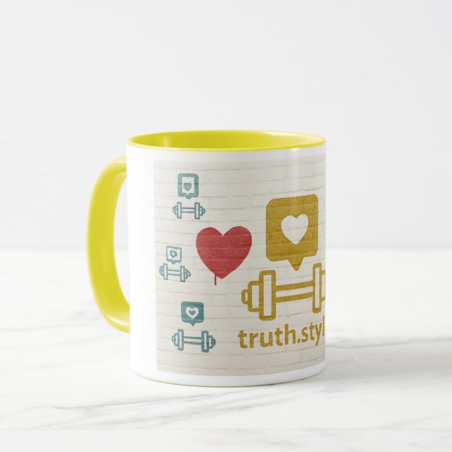 Caneca Truth Style (Frente Esquerda)