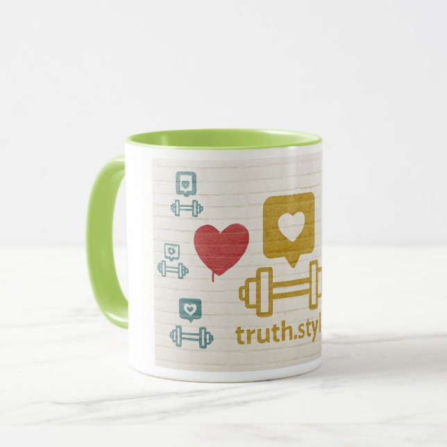 Caneca Truth Style (Frente Esquerda)
