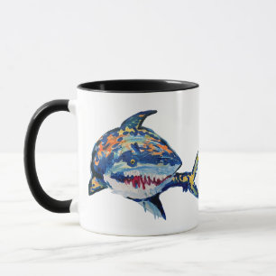 Caneca Tubarão "Arte por Crianças"