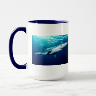 Caneca Tubarão azul