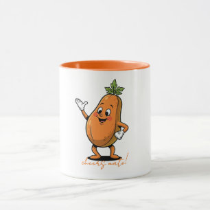 Caneca Tudo Bem Papaya Feliz