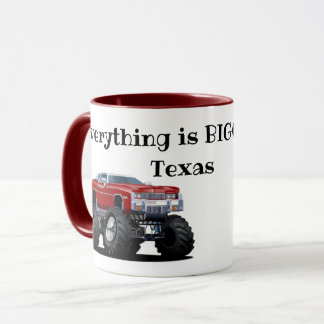 Caneca "Tudo é maior no Texas"