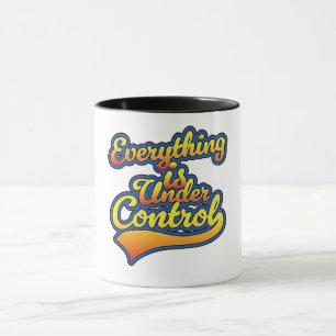 Caneca Tudo está sob controle 
