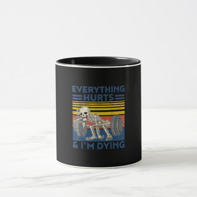 Caneca Tudo Magoa Pesar Ness Gym Gift (Centro)