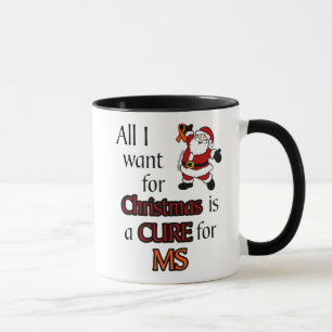 Caneca Tudo o que eu quero para o Natal/Papais noeis...MS