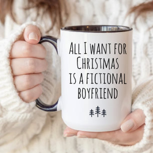 Caneca Tudo o que Quero no Natal para Leitores e E
