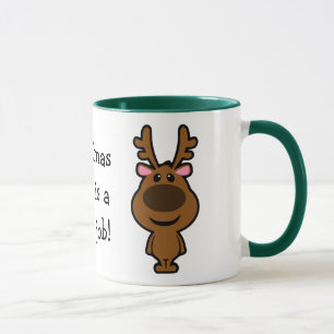 Caneca Tudo que eu quero para o Natal é cirurgia plásti