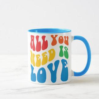 Caneca Tudo Que Você Precisa É De Mug De Amor