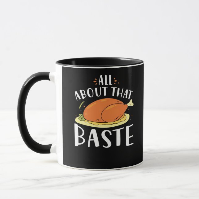 Caneca Tudo Sobre Esse Design De Baste (Esquerda)
