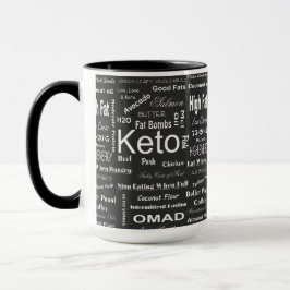 Caneca Tudo sobre Keto
