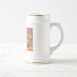Caneca Tulipa Stein personalizada Tulipas Rosa