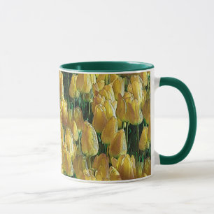 Caneca Tulipas Amarelas Sunshine