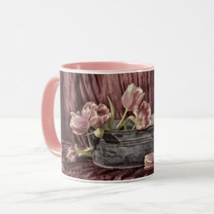 Caneca Tulipas delicadas