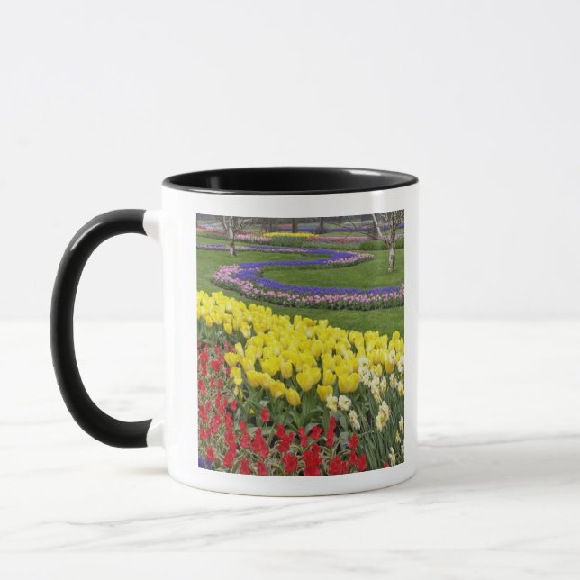 Caneca Tulipas, Hyacinth de Uva e Daffodils, (Esquerda)